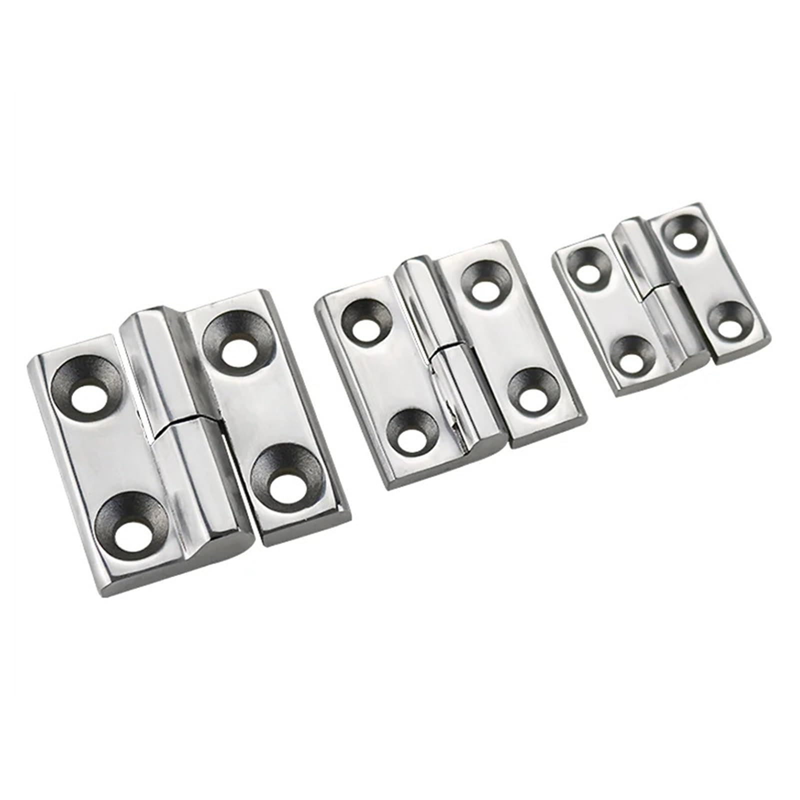 FQJYXWEWL Removable Hinge Heavy-Duty 304 Stainless Steel 1Pcs(Large-Left)