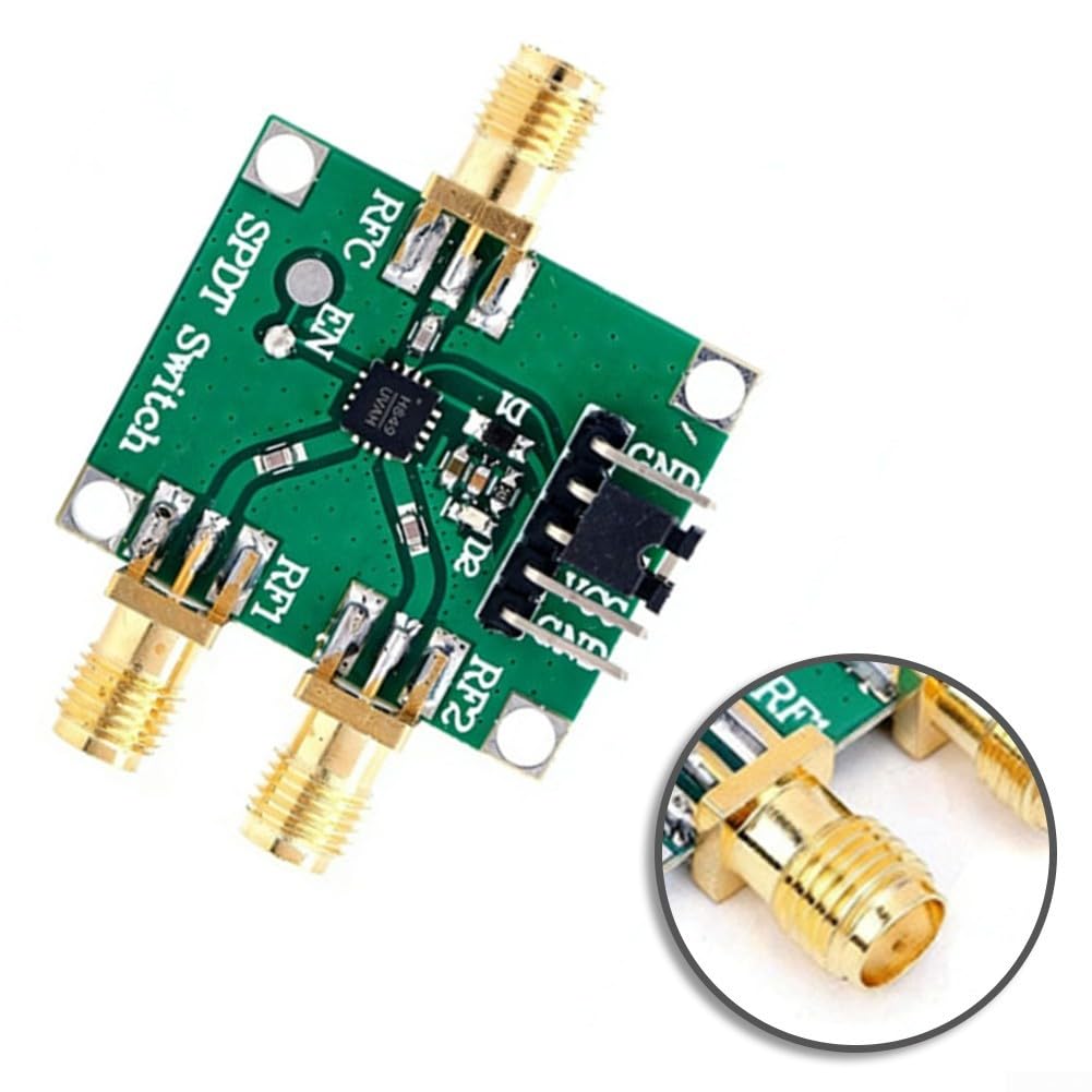 Modulo interruttore RF SPDT HMC349 HMC849 4GHz 6GHz alto isolamento 50 Ohm SMA 2,5 x 3 cm