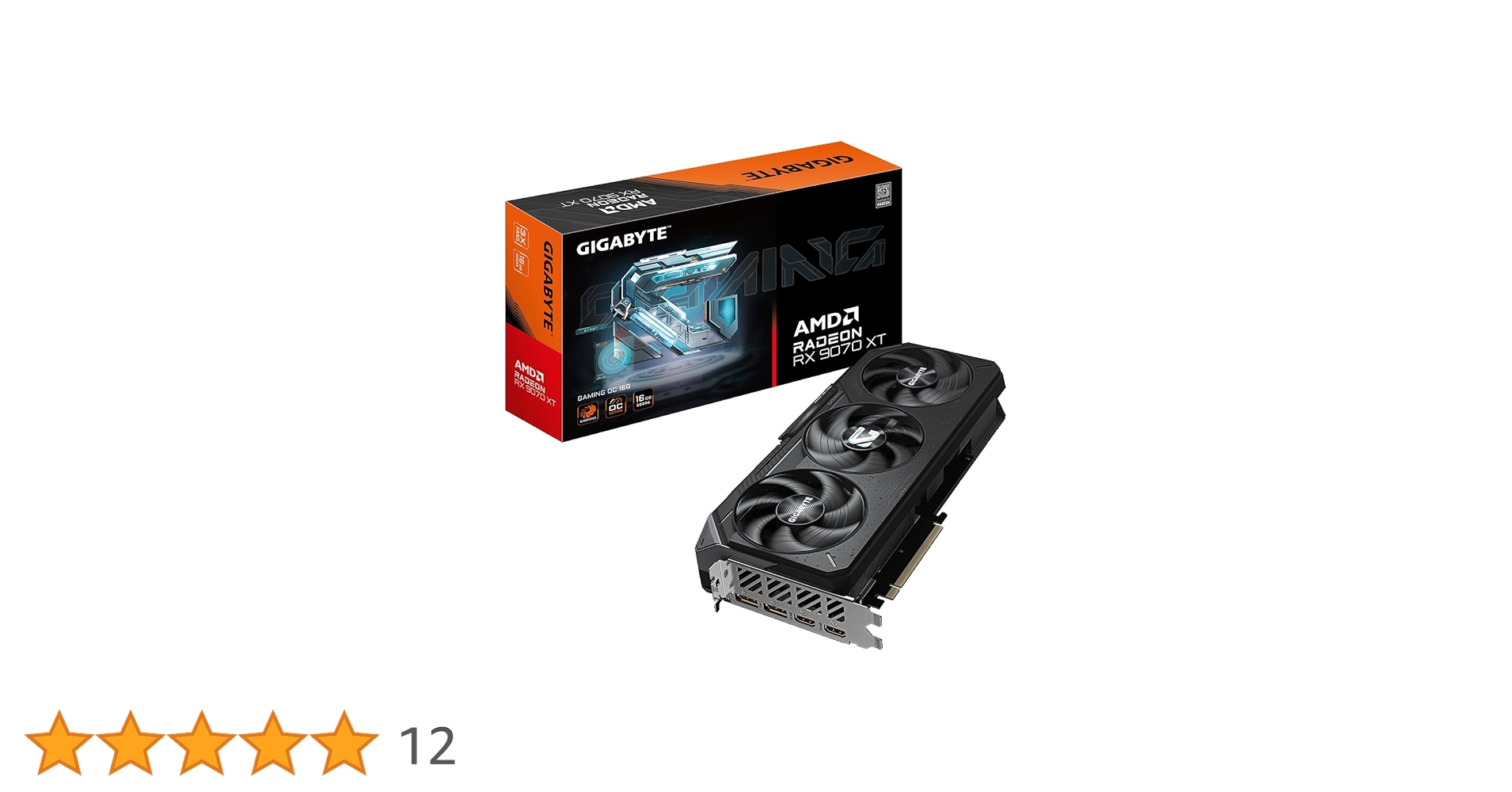 Amazon | GIGABYTE Radeon RX9070XT 搭載 グラフィックボード GDDR6