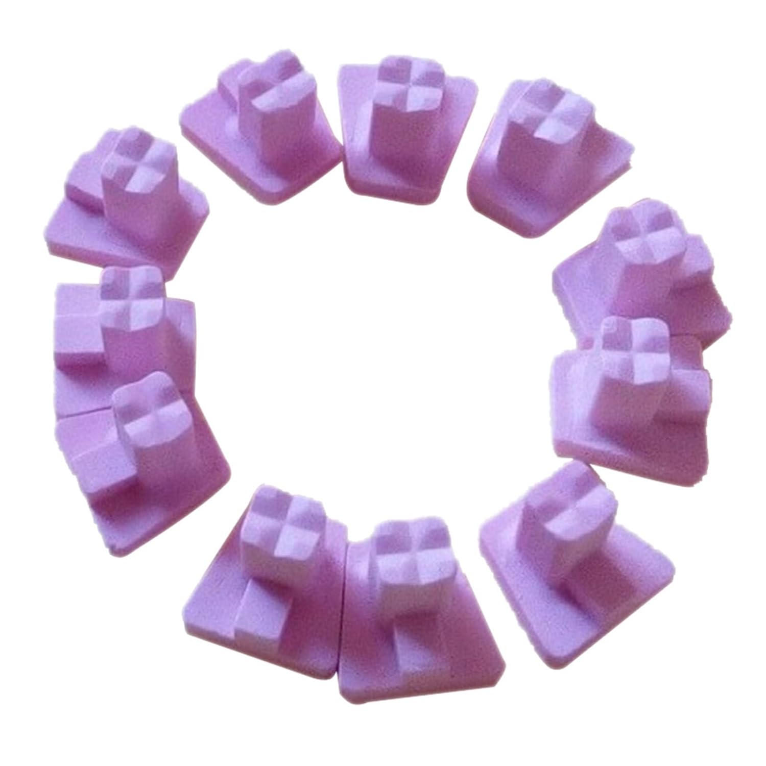 Ceramic Firing Pegs for Crowns and Bridges 10PCS Dental Lab Ceramic Firing Pink Pegs for Single Porcelain Crown Oven Tray Ceramist Tool(2)