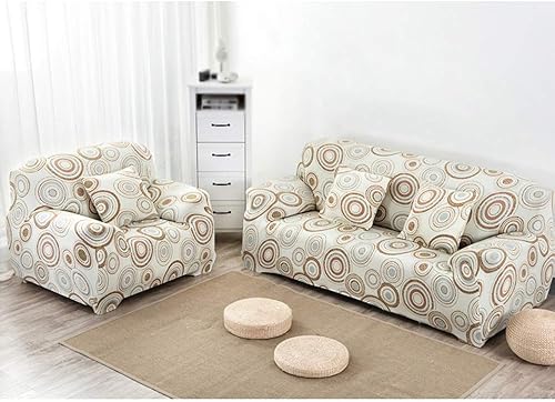 Miniatura 6 de Fundas para sofá de 3 asientos, funda elástica para sofá, lavable, protector de muebles para sala de estar, fundas de sofá impresas para niños,