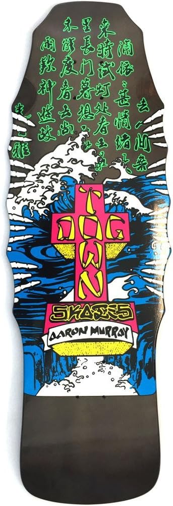 Dogtown Skateboard Deck OG Classic Aaron Murray Re-Issue Black 10.25" x 31"