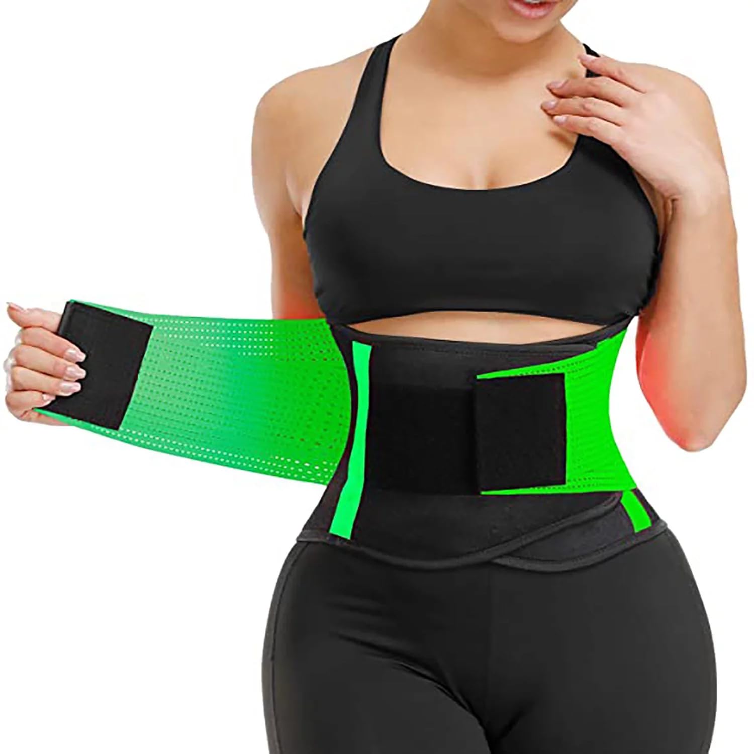VENUZOR Waist Trainer for Women Tummy Control Green