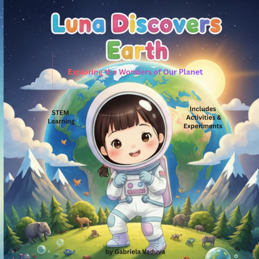 Luna discovers Earth: Exploring the wonders of our planet (Luna the little astronaut)