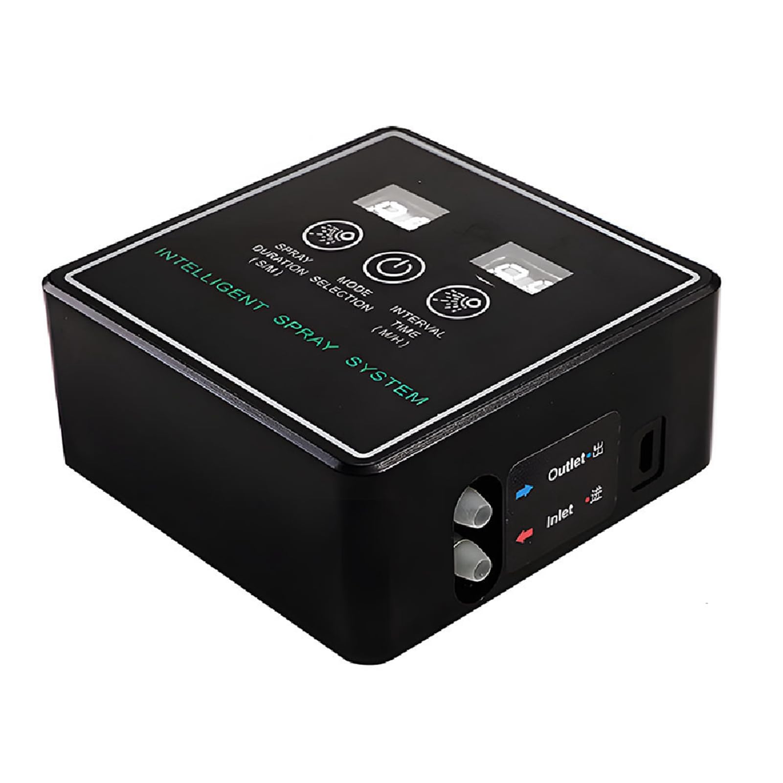 Nebulizzatore per rettili Sistema di spruzzatura intelligente Controller touchscreen Rettile Mister Automatico con timer Ugelli nebulizzatori regolabili a basso rumore a 360 gradi per terrari Anfibi