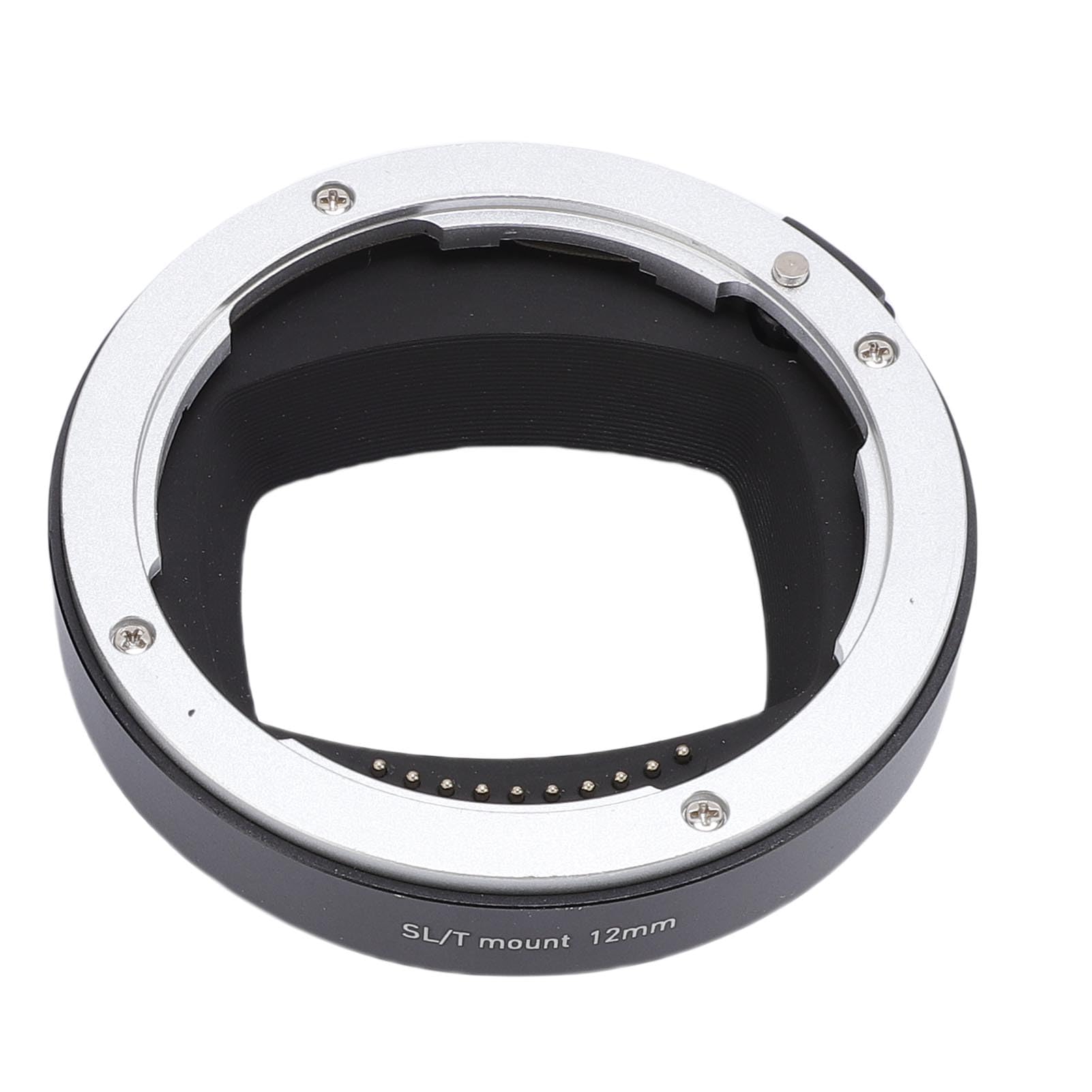 aqxreight Juego de Adaptadores de Tubo de Extensión Macro para Cámaras con Montura L Kit Automático de AF Electrónico de Metal de 12 Mm y 24 Mm Mejora la Fotografía para la Serie T SL CL TL TL2 SL2