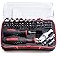 61 in 1 Ratchet Screwdriver Sets, JENABOM Precision Magnetic Screwdriver Set with Ratchet Handle, Household Repair Tool Kits 