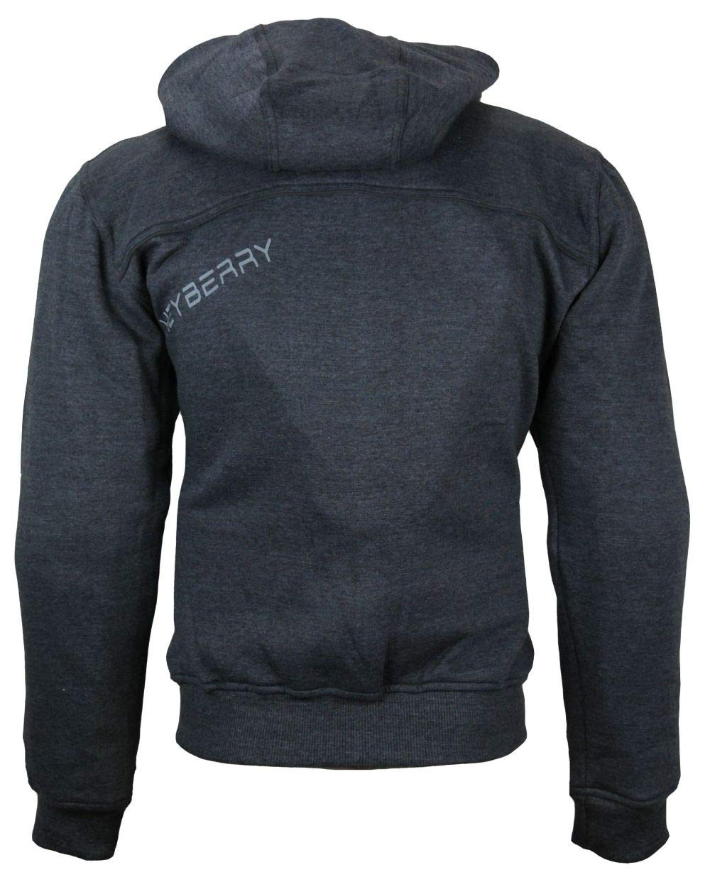 HEYBERRY Damen Hoody Motorradjacke Roller Hoodie mit Aramid Protektoren S bis XXL