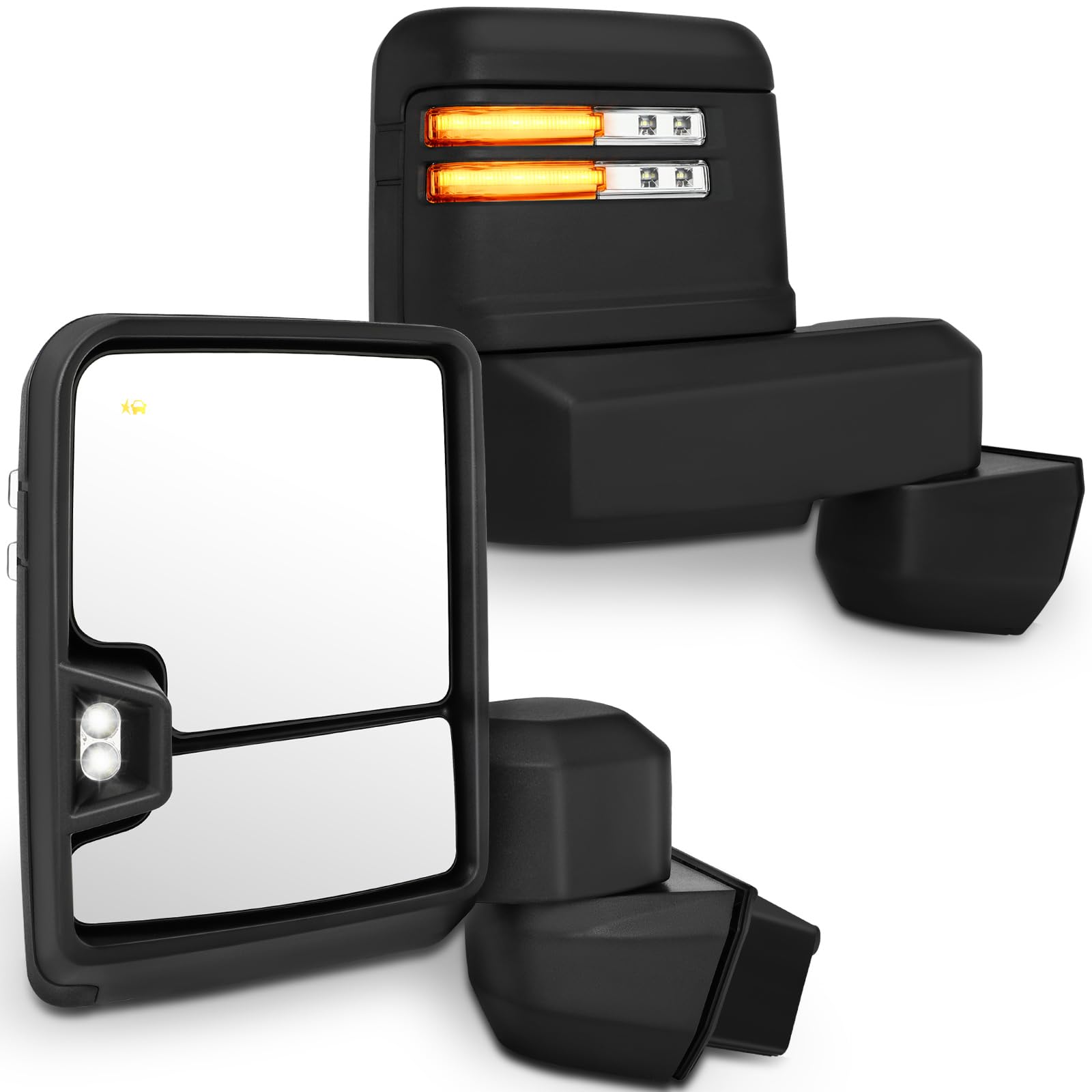 SCITOO Tow Mirrors Compatible with for 20192022 For GMC For Serria