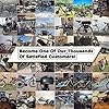 Cashwise Kit de Conversion de vélo électrique, kit de vélo électrique 36V 48V 1000W, Roue Avant, Moteur de moyeu sans engrenage sans balais, kit de Conversion Ebike,48V/1000W-24inch #5