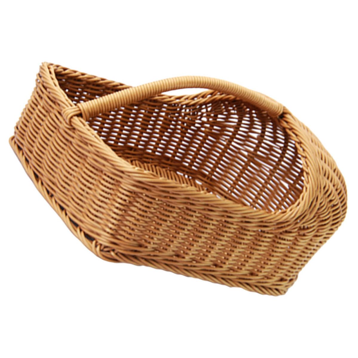 Panier à pantoufles en PP portatif pour l'organisation des halls et des hôtels