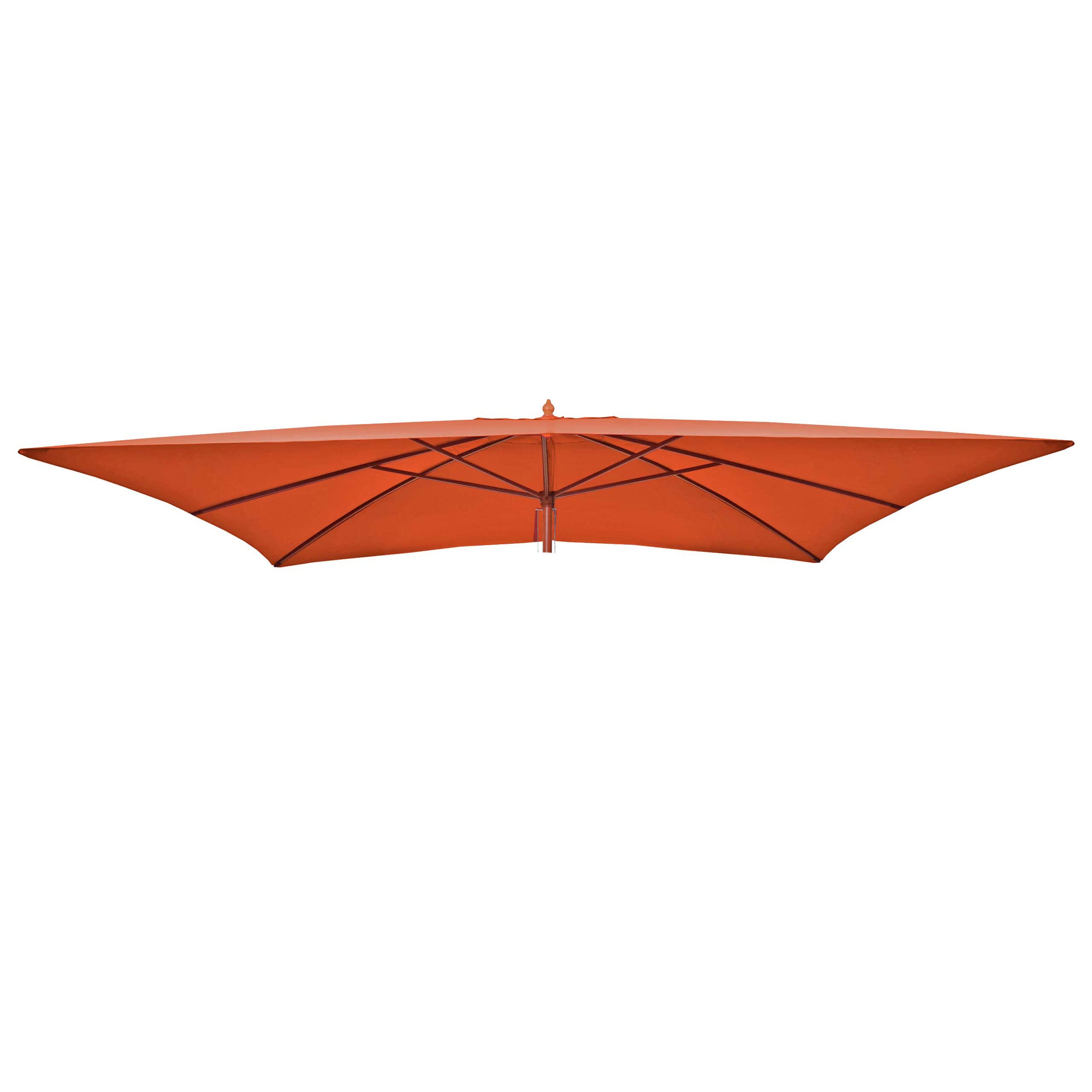 Mendler Zapasowy pokrowiec na drewniany parasol przeciwsłoneczny Florida 2 x 3 m — terakota