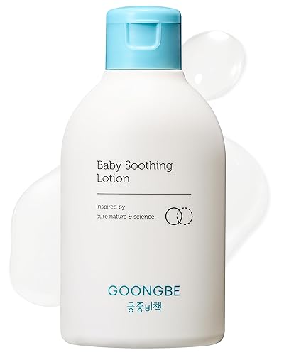 GOONGBE Loción calmante en polvo para bebés, coreano para bebés, alivio de la irritación del pañal para la piel sensible del bebé,