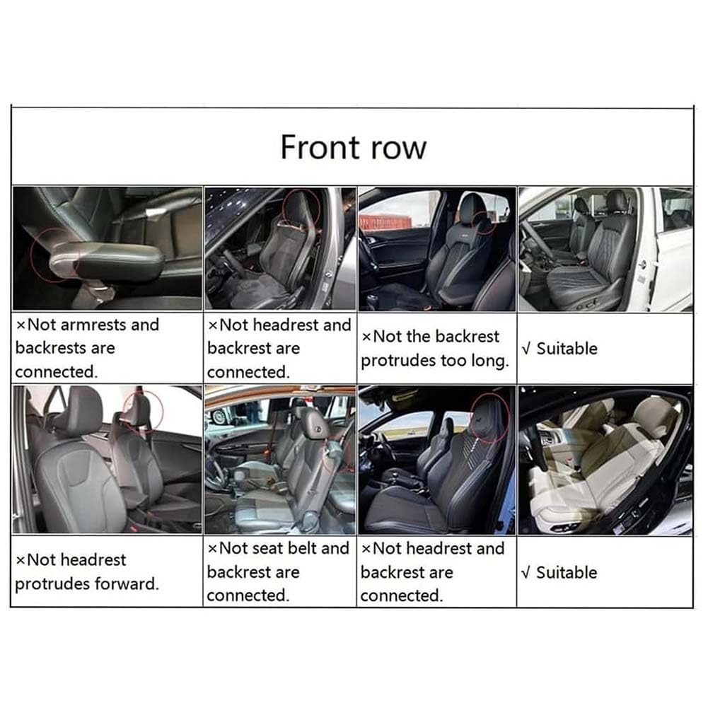 Juego Fundas Asiento Coche Cuero para BMW 1 Series 116d, Impermeable Cubreasientos Delanteros Traseros Protectores Interior Accesorios,C/Black