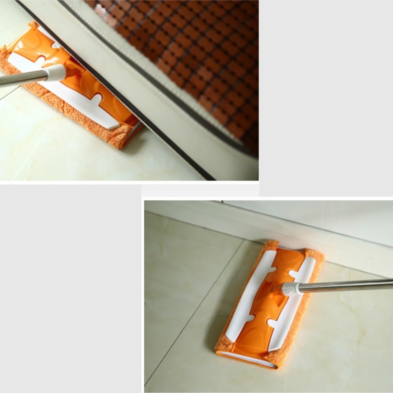 Mopa Mop Mopas Fregona Fregona Plana Para Suelos De Madera Dura Con Piezas De Almohadillas Lavables Reutilizables Para Limpieza De Suelos Húmedos O Secos En El Hogar Y La Oficina Trapeador de Limpieza