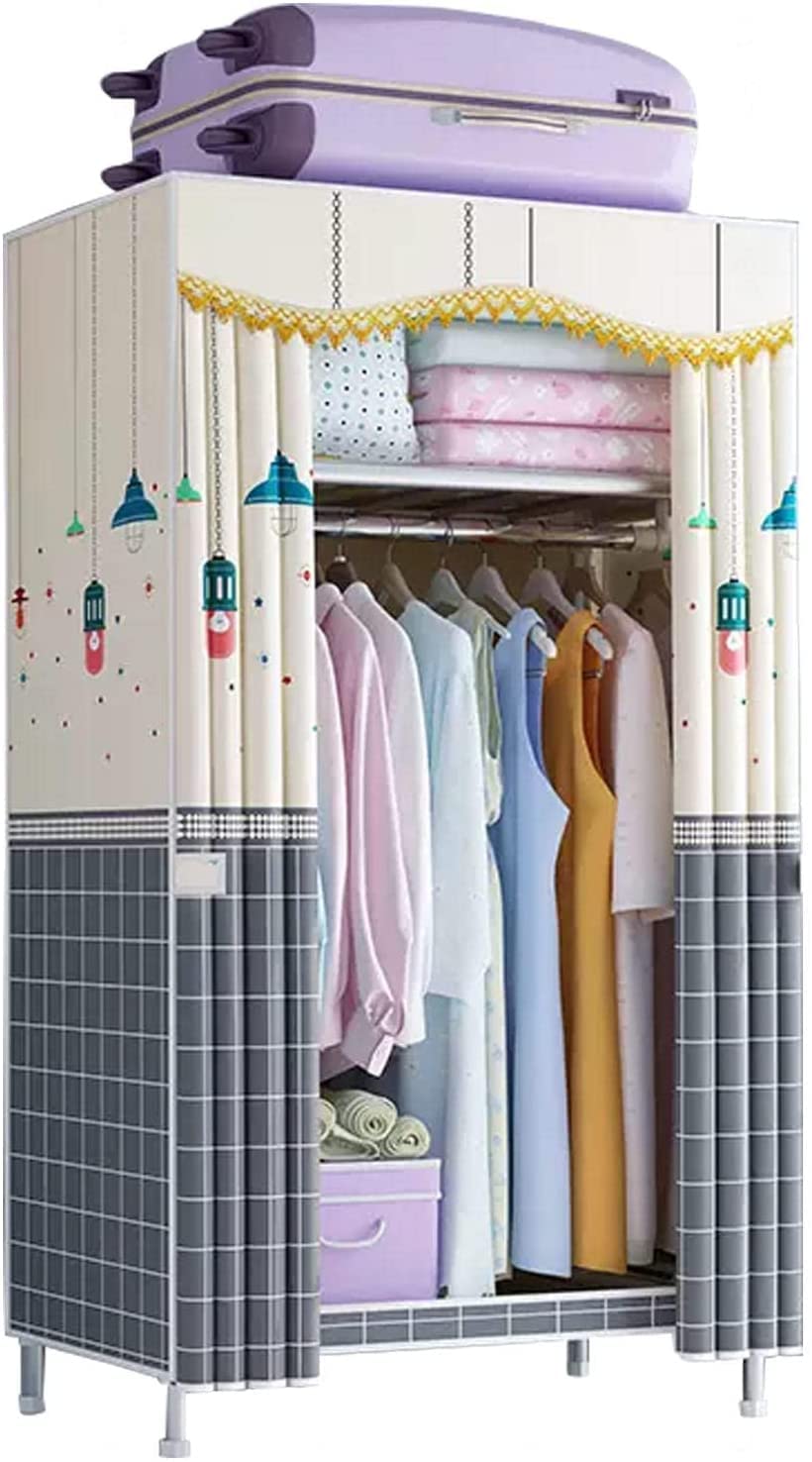 Armoire en tissu gain de place pour ranger une petite chambre