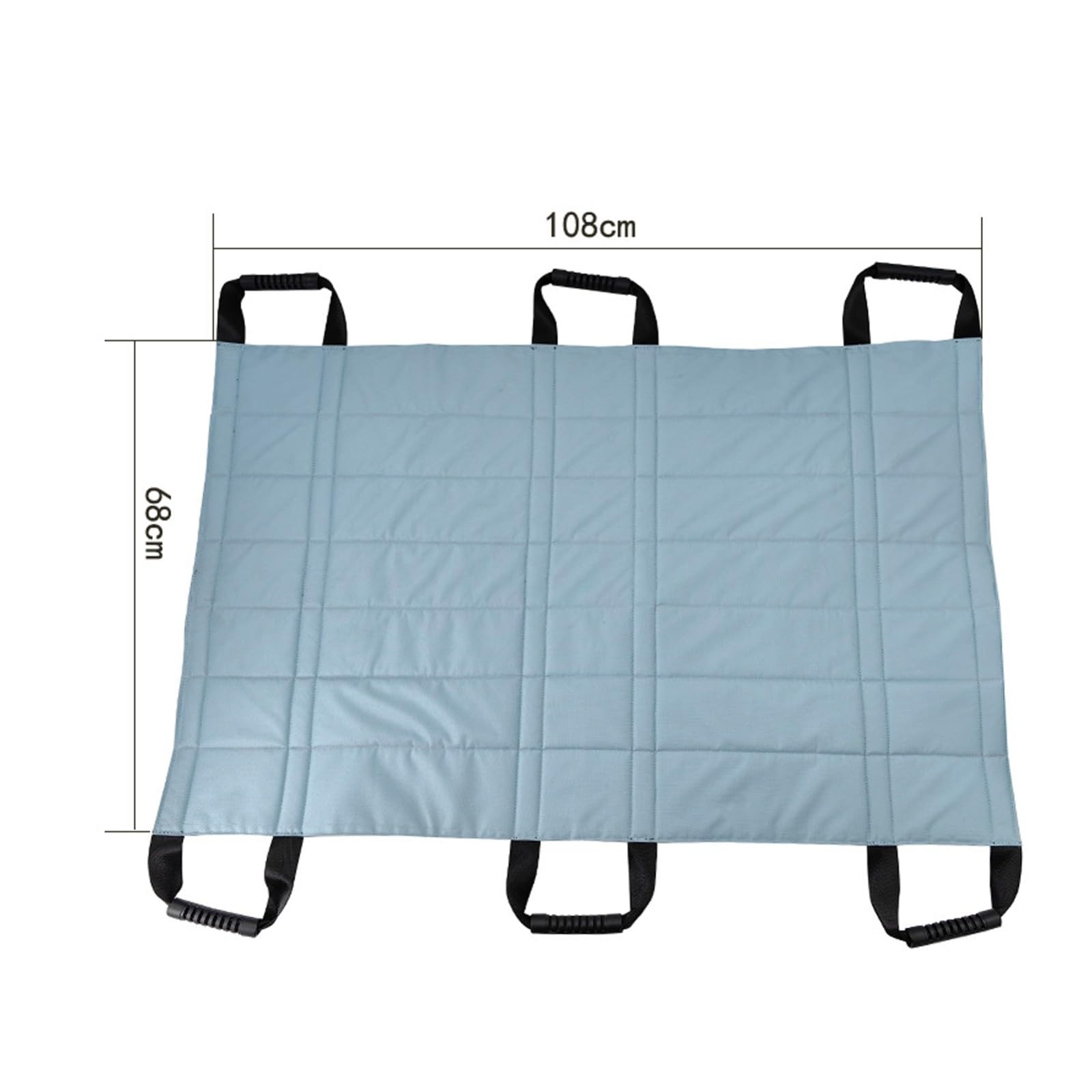 Almohadilla de Posicionamiento de Cama,Sábana de Transferencia de Pacientes con Asas Reforzadas,Sábana Reutilizable para Ancianos Discapacitados,Manta de Transferencia para Girar A