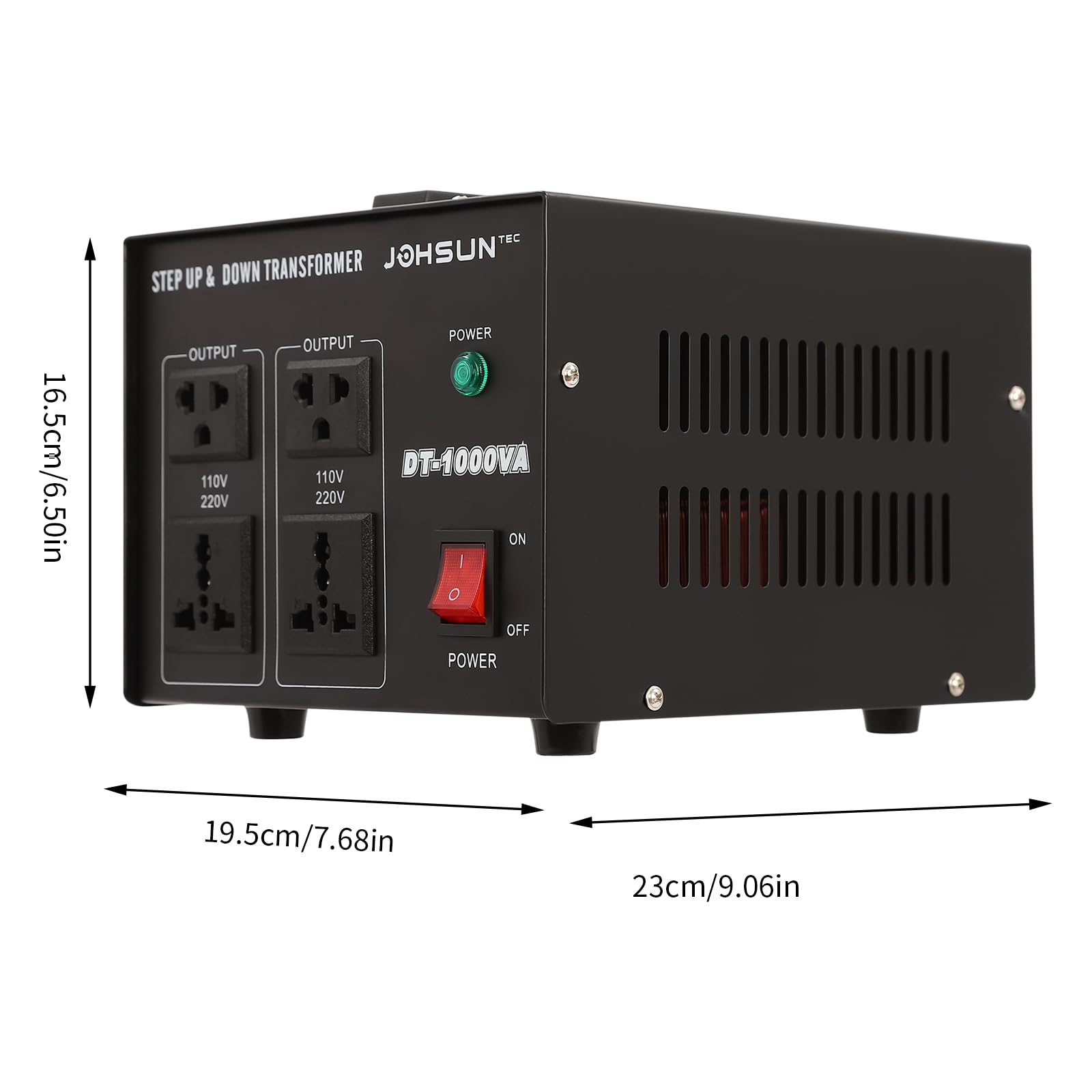 Trasformatore di tensione da 800 W AC 220 V a 110 V Step Up/Step Down Trasformatore di potenza