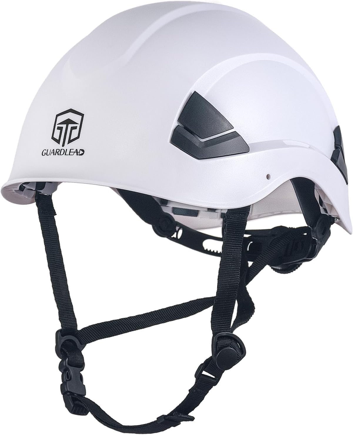 Casque de Chantier - Certifié en 397, Casque de Sécurité ABS Ventilé avec Suspension à 6 Points & Molette de Réglage (53-64 cm), pour Construction, Industrie & Travaux en Hauteur