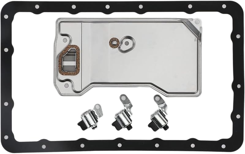 Kit de Solenoides TCC Lock-up, Troca de Marchas, Filtro e Junta da Transmissão A-Premium AW4 A340 – Conjunto