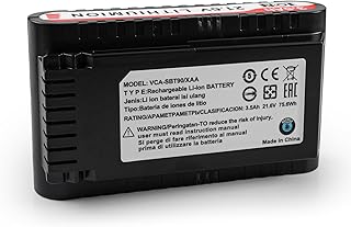 3500mAh Replacement Battery for Samsung Jet 75/75+/75 Pet/Jet 90/90+ Series Cordless Stick Vacuum Cleaner VS20R9046T3/AA VS20T7536T5/AA, Compatible with VCA-SBTA60 VCA-SBT90 VCA-SBT90EB Battery