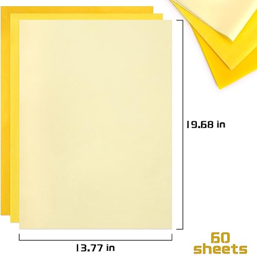 Miniatura 9 de MR FIVE 60 hojas de papel de seda de regalo a granel, 20 x 14 pulgadas, papel de seda para bolsas de regalo, bricolaje y manualidades, papel de seda