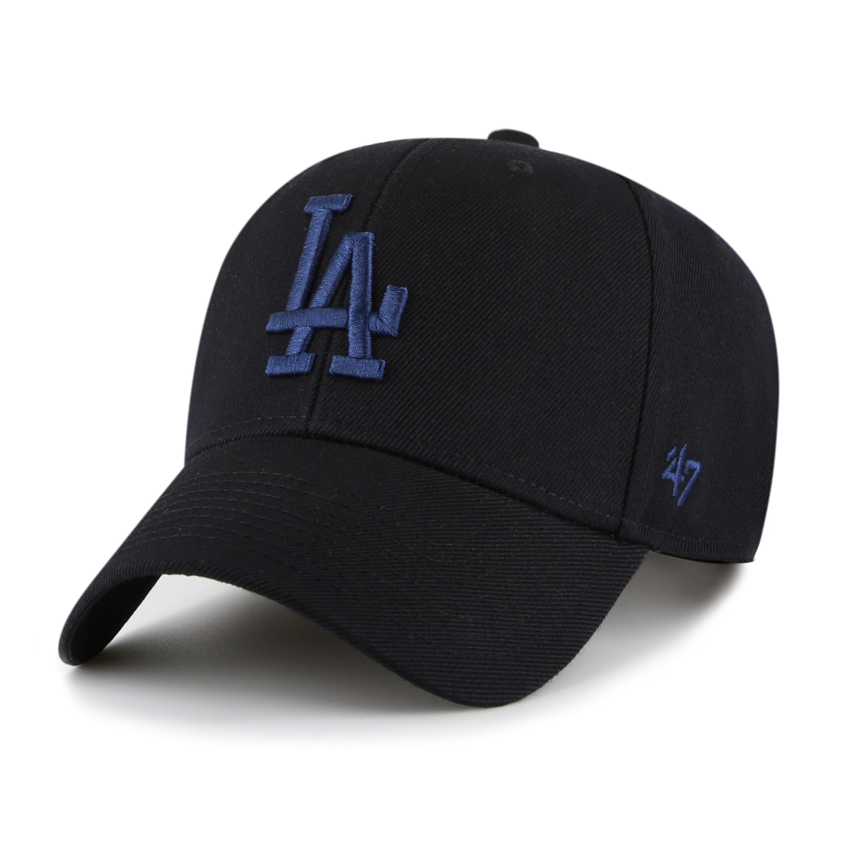 47 Los Angeles Dodgers Black MLB Most Value P. Snapback Cap - One-​Size