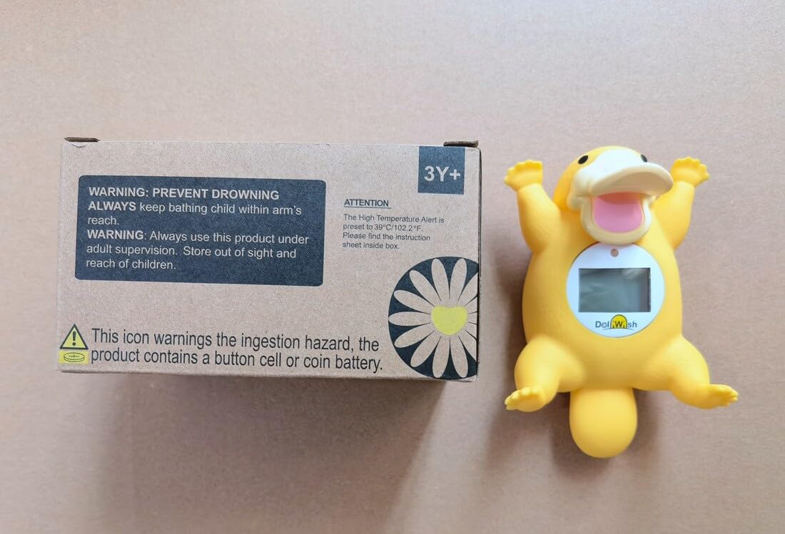 Doliwish Baby Bath Thermometer Pregnancy and Baby Safe Baby