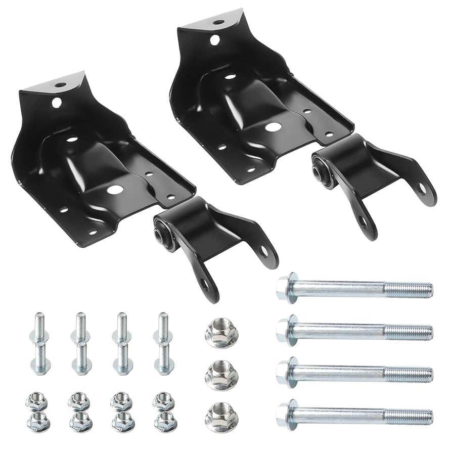 Amazon.com: Rear Leaf Spring Hanger Bracket Shackle Kit Amazon.com: Rear Leaf Spring Hanger Bracket Shackle Kit