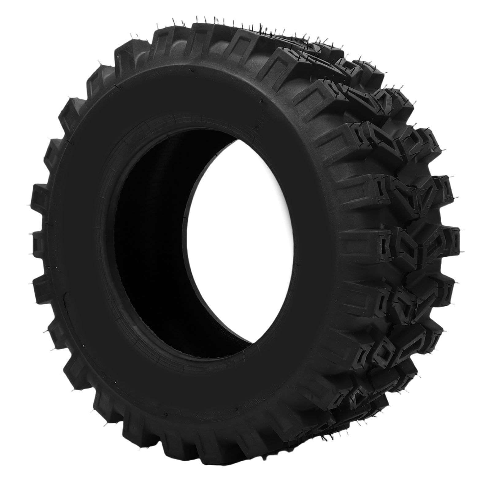 Tbest Pneus VTT 16x6.50 8 Pouces, Increvables, Robustes, Tout-terrain, Traction Améliorée, pour Tracteurs Agricoles, Tondeuses Autoportées et équipements Utilitaires, Composite de
