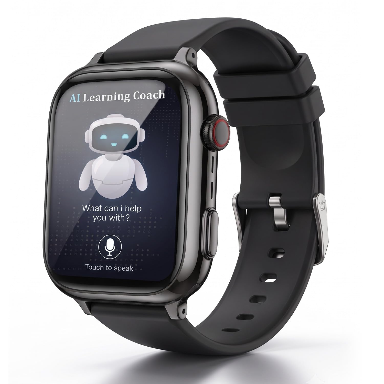 sekyo Neo AI -India's First AI-Powered Smart Watch for Kids | AI Learning Coach, Video Call, GPS Tracker, Habit Coach| Edu-Games, Step Count, SOS, Parental Control | Kids Smartwatch for Boys/Girls