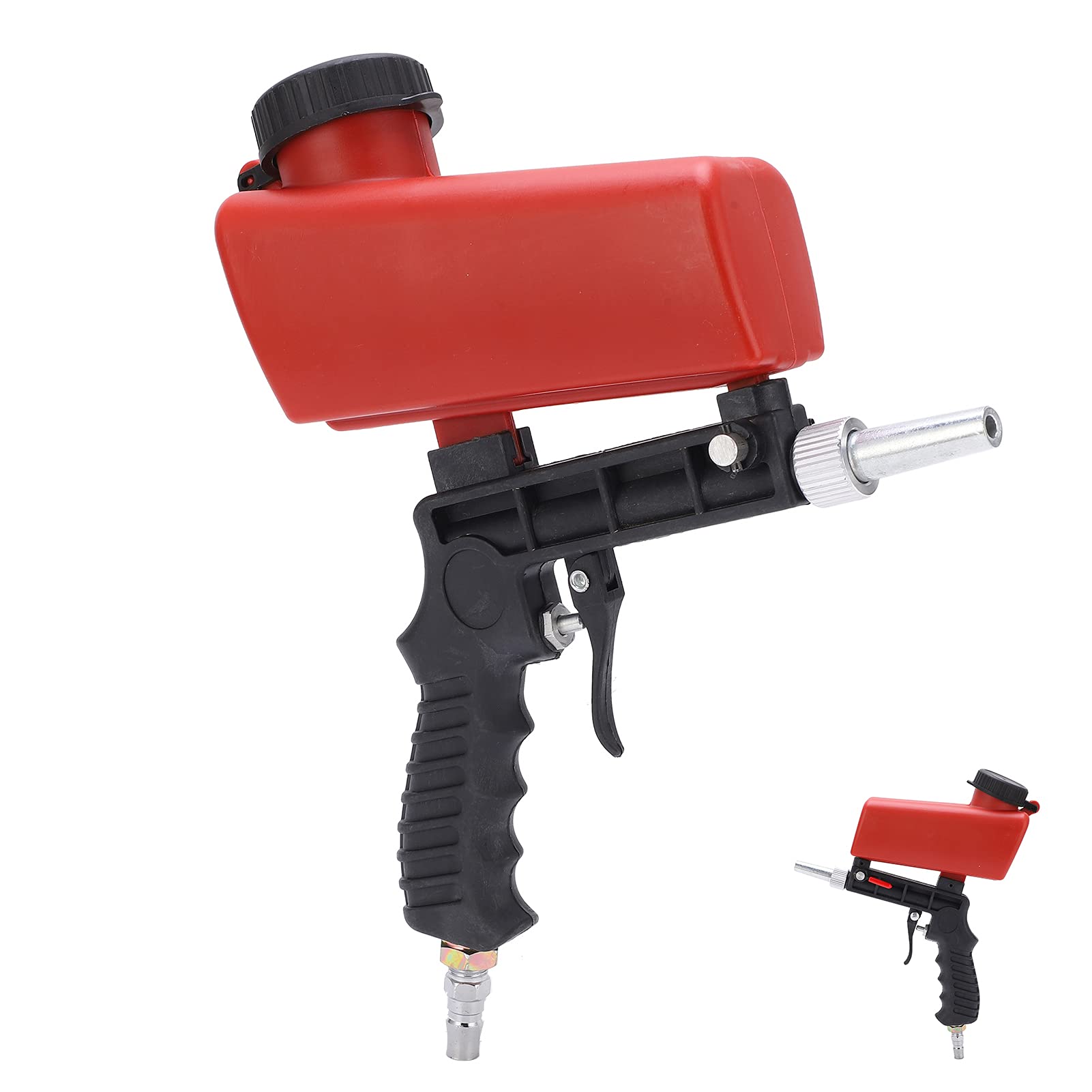 Pistolet de Sablage Pneumatique Portatif Portatif 90psi Sand pour la Réparation de Voiture Automatique