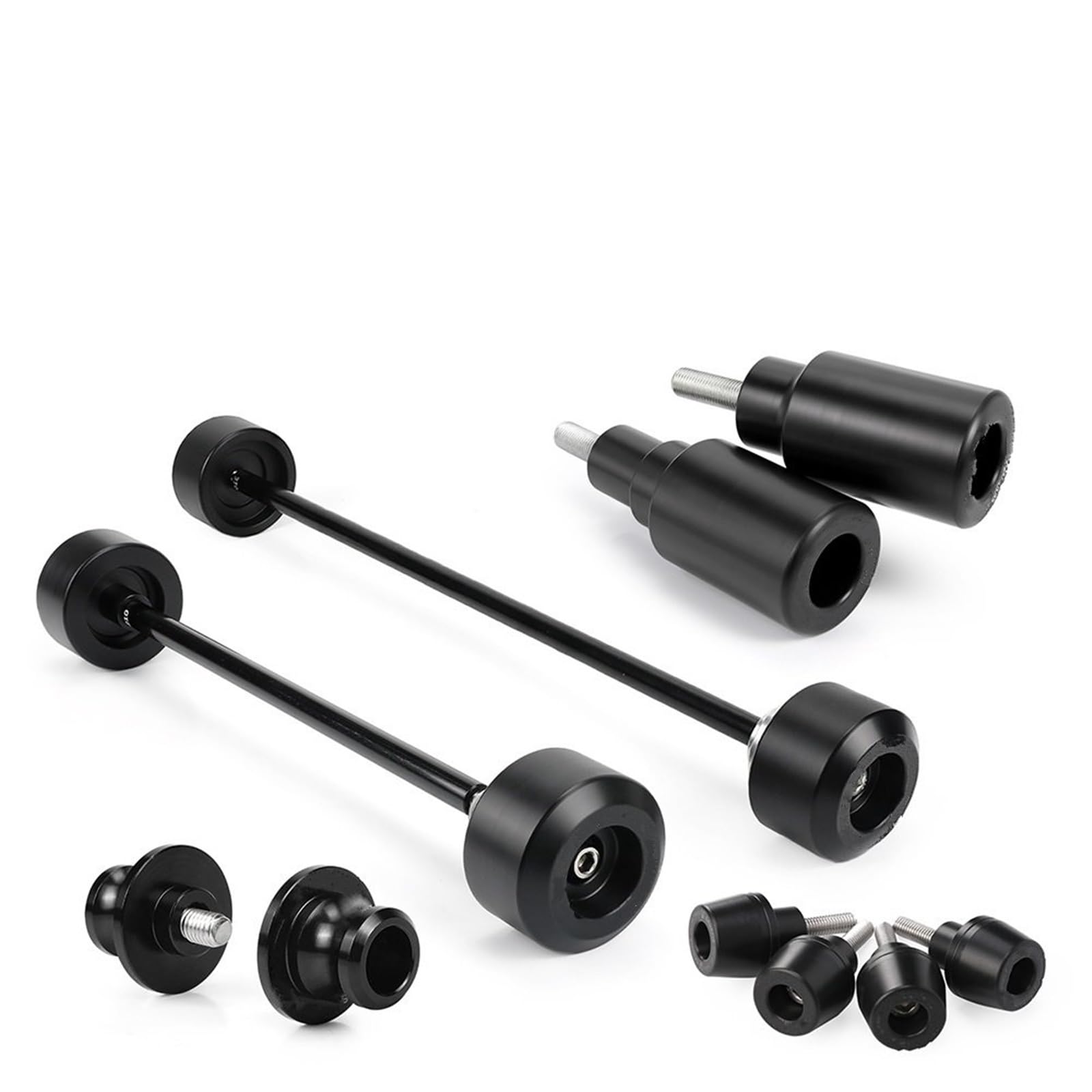 Przednie tylne koło oś widelca suwaki Pasuje Do Tracer 9/GT Y-AMT 2025 Widelec Osi Crash Suwak Rama Suwaki Szpule Wahacza Śruba Stojak Piasta(Complete Set Slider)