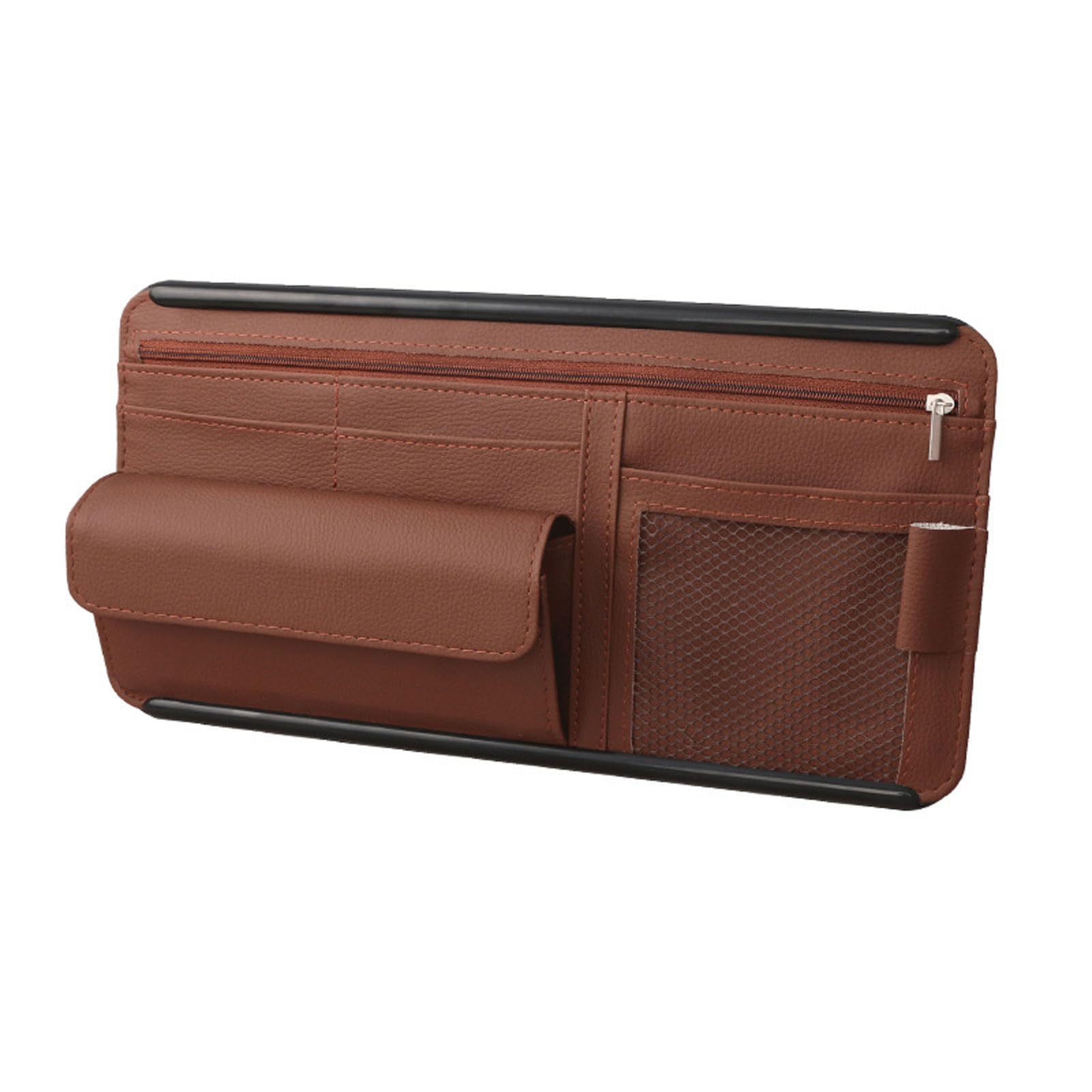 LGXYLF Car Sun Visor Organizer for Audi S3 Sportback (8V) 2013-2020, Car Visor Organiser Used for Sunglasses Cards Pens,B