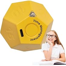 Pomodoro Timer Desk | Timer Cube Eggs Work | Smart Countdown Productivity Gadgets for Office Home | Study Training Focus Control, LED Display Digital Cube Portable Timeman |  LED