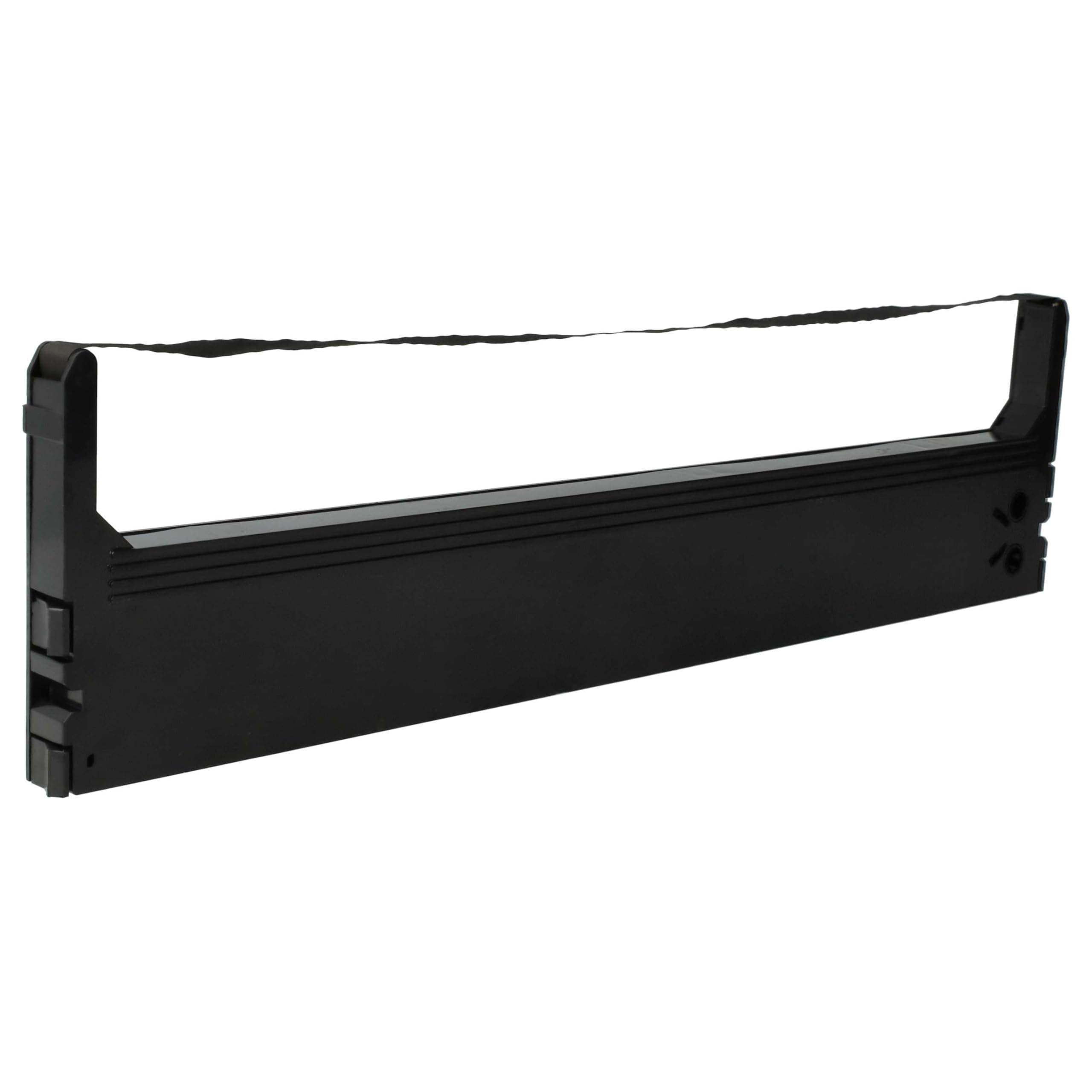 vhbw 5 x taśma barwiąca kompatybilna z drukarką igłową Commodore SC 5920, MPS 1250, 1200 P, MPS 1200 P, MPS 1200, drukarka bonowa - czarna