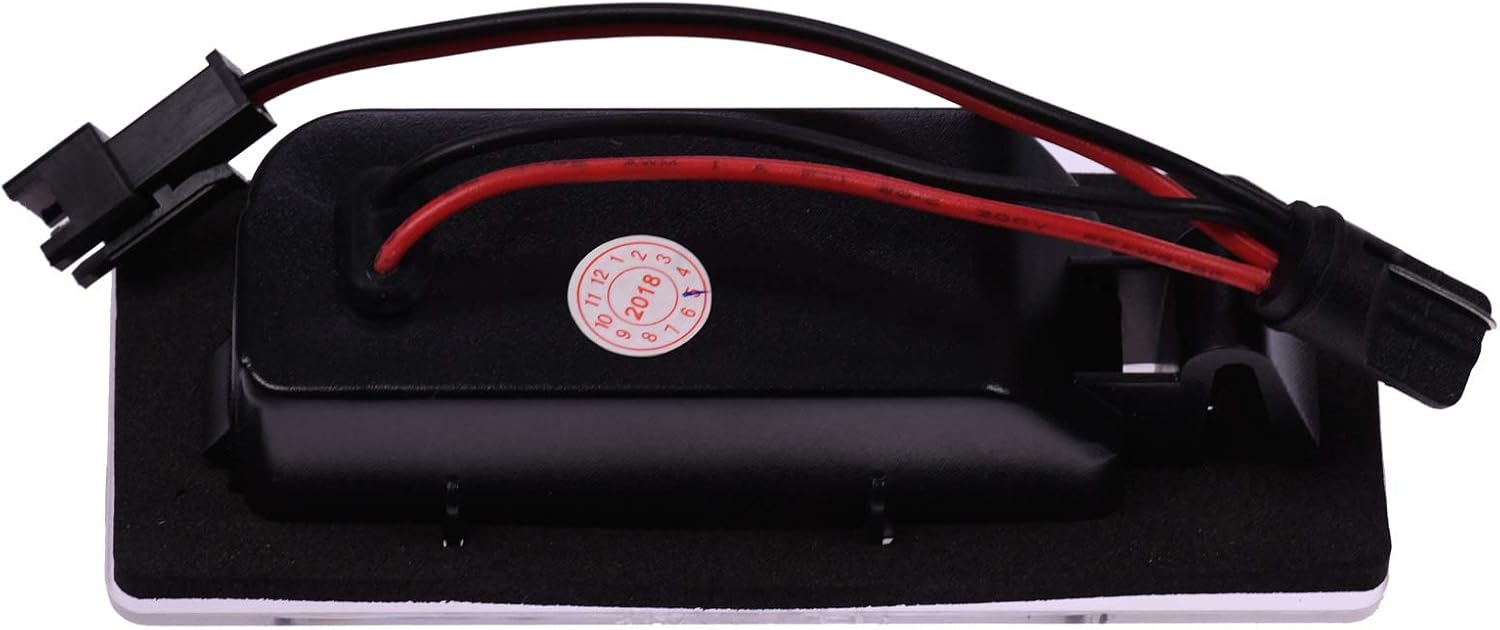 VINSTAR LED Number Plate Light E-Approved CAN-Bus 18 LEDs per Module 6000 Kelvin for Mitsubishi (all suitable models in the product description)