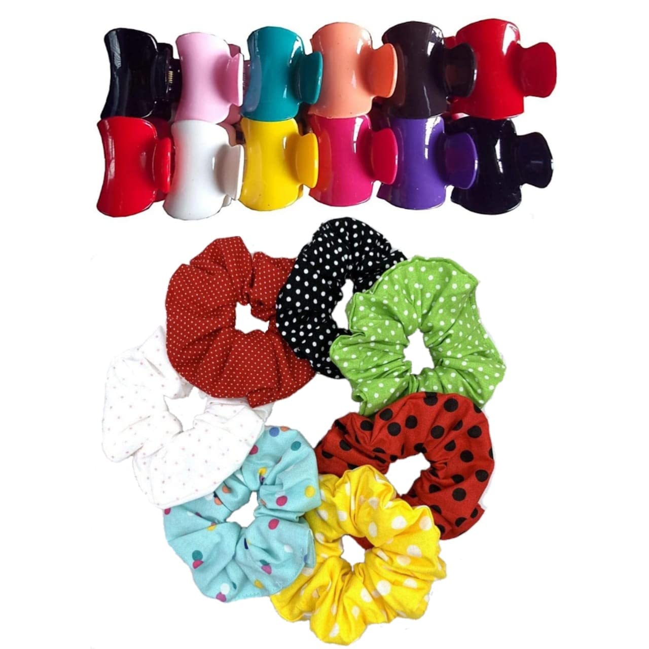 zintalic 12 Pcs Multicolor Clutcher 03 With 6 Multicolor Printed Rubber band For Girls & Women Hair Accessory Set (B09R9JKD3N) Amazon Price History, Amazon Price Tracker