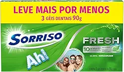 Sorriso Creme Dental Fresh Hortelã Explosion 90g Promo 3 un
