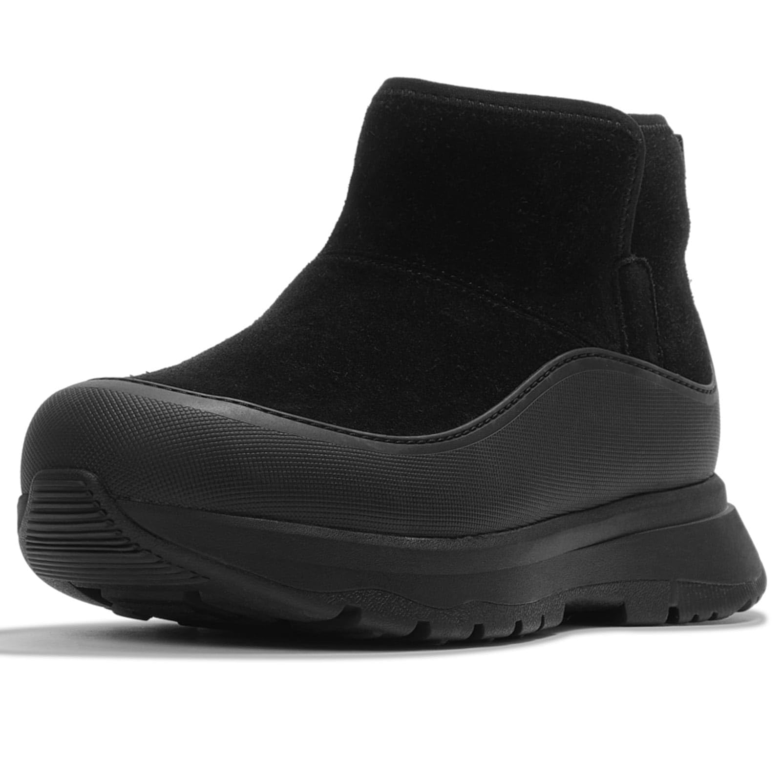 FitFlop Neo-D-Hyker All Warm Suede Pull-On Walking Boots