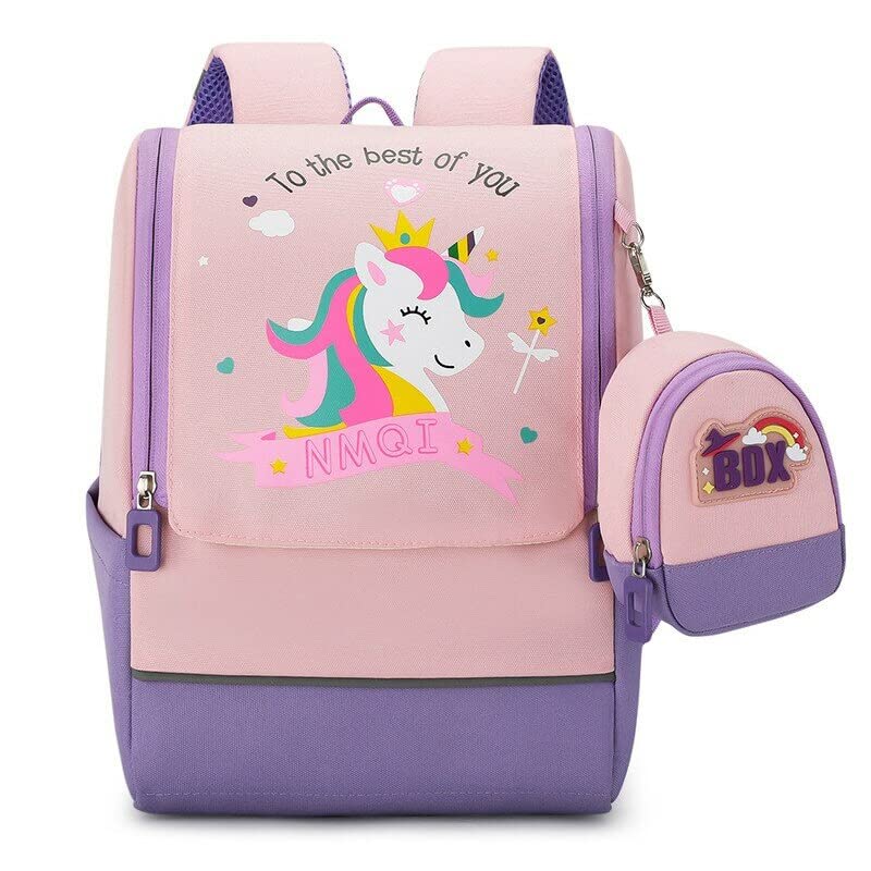 Image of Party Propz Unicorn School Bags For Girls Kids - 1 Pcs, Unicorn Gifts | School Bag For Kids For 5-7 Year | Bag For Girls | School Bag For Girl 12 Years | School Bags For School
