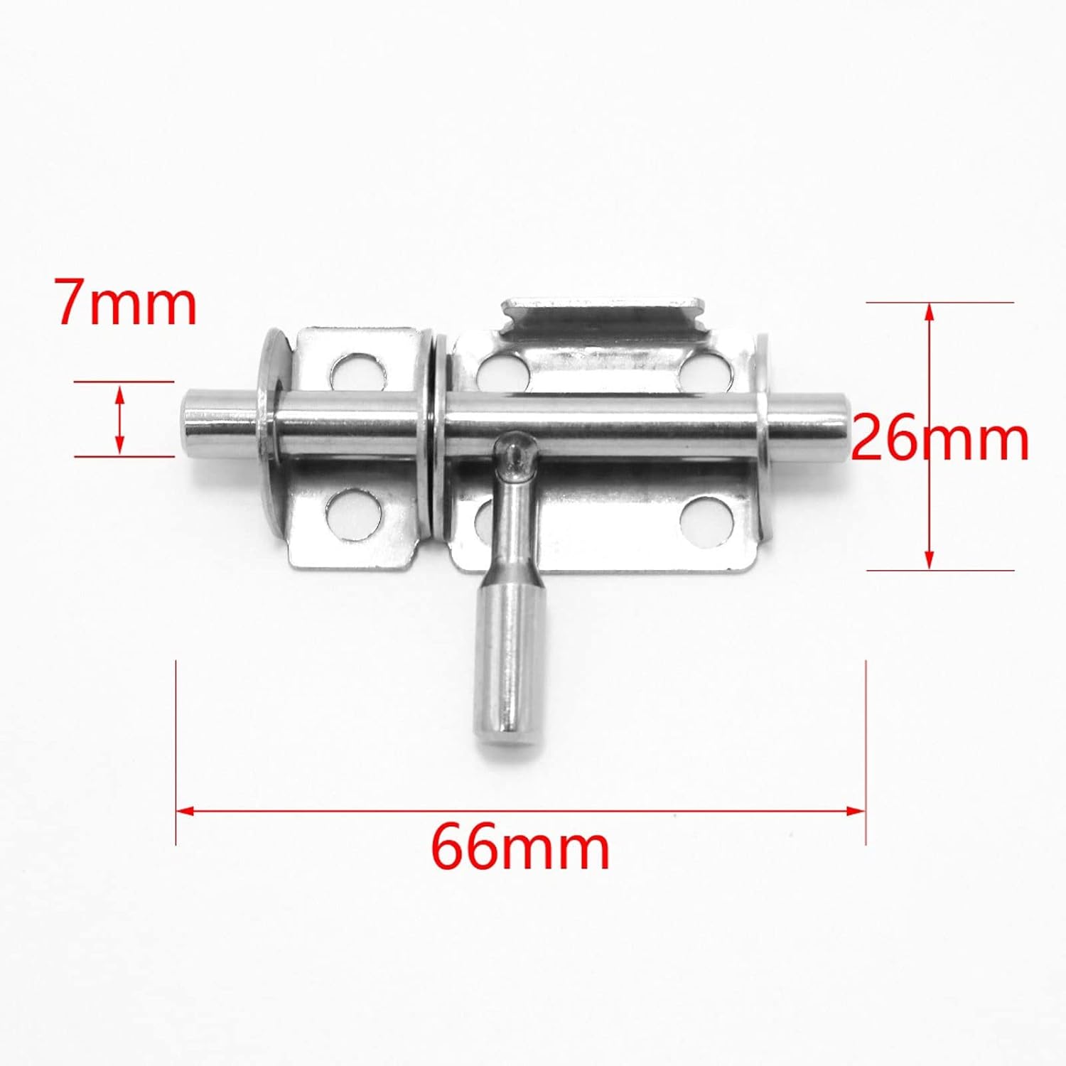 Door Locks and Latches Slide Bolt Gate Latch Heavy Duty Stainless Steel Barrel Bolt Gate Latch Door Lock Window Latch Door Bolts