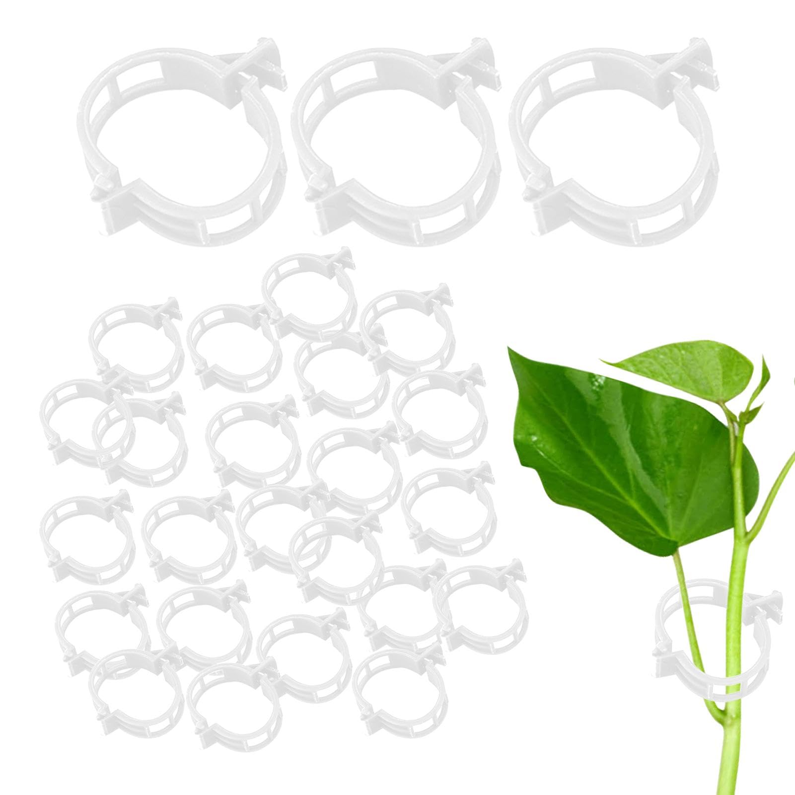 300 Clip Di Sostegno Per Piante Hillylolly - Supporto Per Pomodori, Verdure E Rampicanti - Foto 8