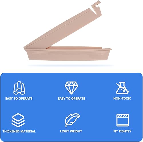 Miniatura 3 de EXCEART Clips para bolsa de ostomía, bolsas de drenaje de ostomía, bolsa de colostomía, cierre de abrazadera, abrazaderas de sellado, clips de