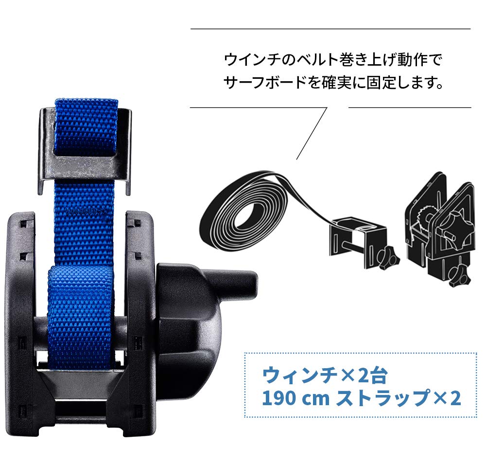 Amazon.co.jp: Thule Surfboard Carrier スーリー サーフボード 