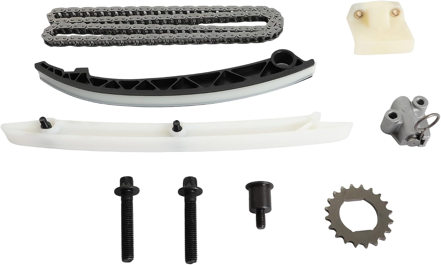 Timing Chain Kit & Head Gasket Set with Bolts Fit For Chevy Cruze 1.4L 2011-2016, Fit For Buick Encore 1.4L 2013-2016 HSCV001 HS54898 HS31411 22HP47N ETCK2102