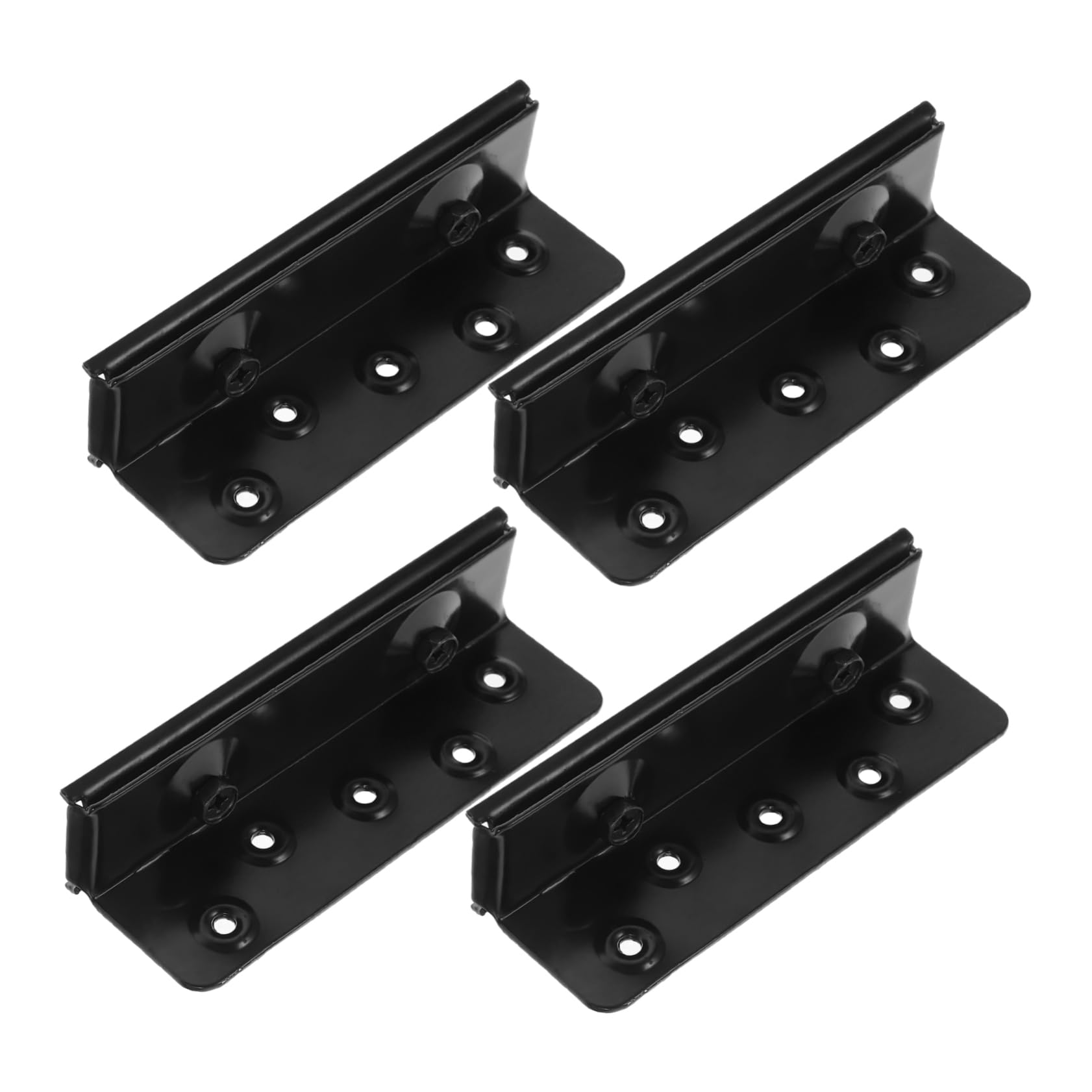 Supports de rail de lit robustes et kit de fixation en acier pour cadre durable