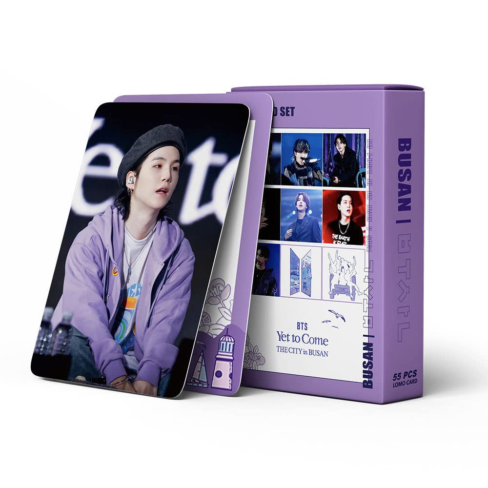 BTS トレーディングカード 25枚セット Yet to Come GEPAS 55Pcs BTS Lomo Card KPOP Bangtan Boys Photocards Proof