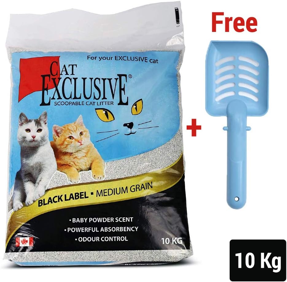 Intersand Heads Up for Tails Scoopable Cat Litter with Huft Scooper (10 Kg)