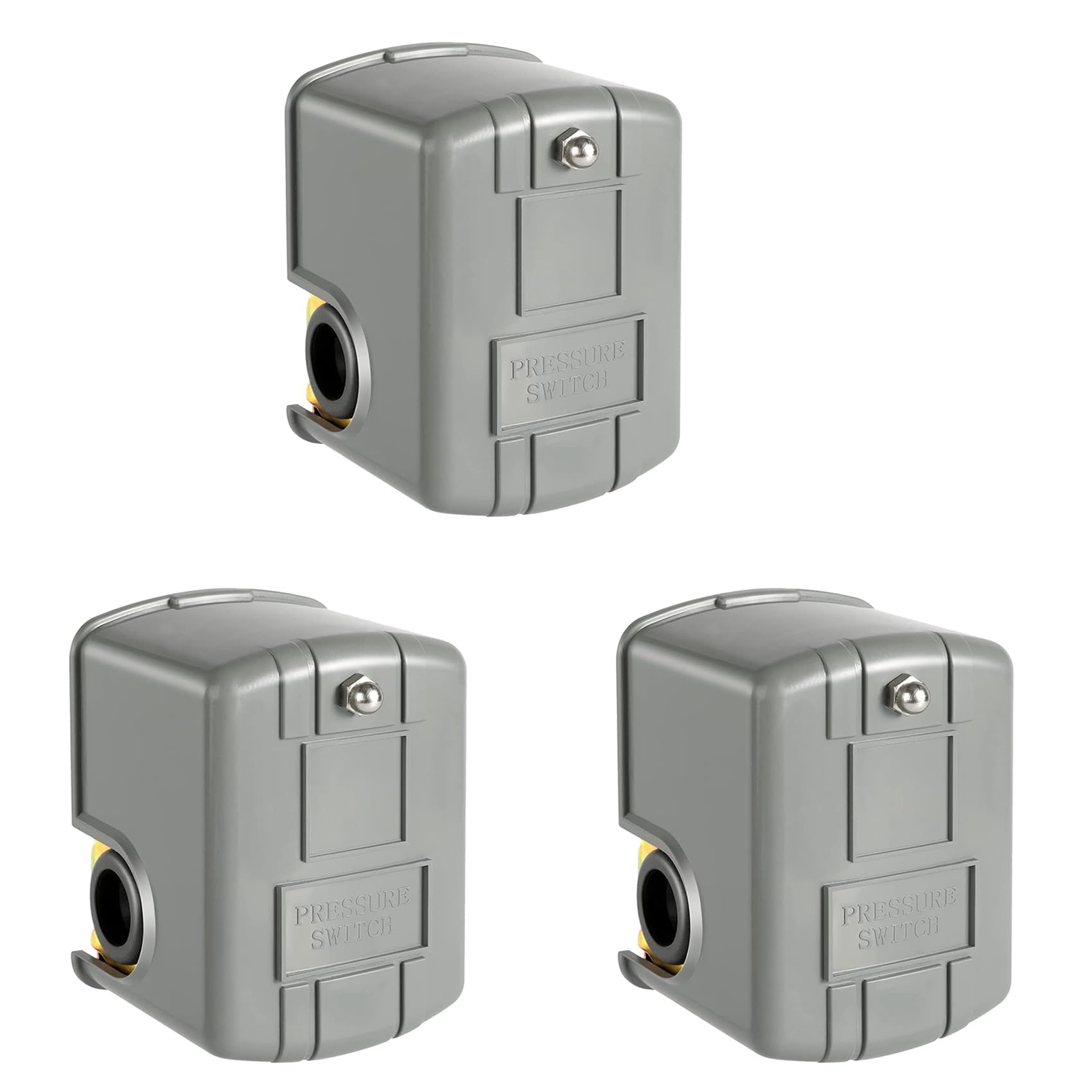 Jnchdghwa Women's Grey 3X Pessure Switch For Well Pump,40-60Psi Water Pressure Switch Adjustable Differential,1/4Inch Npt Water Pressure